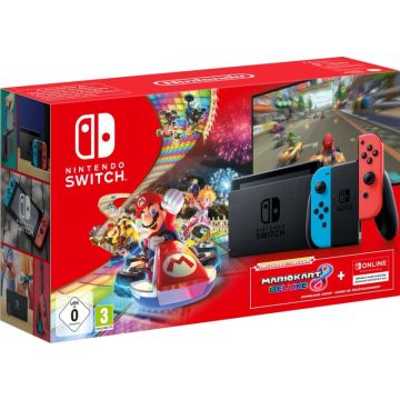 Nintendo Switch Console 2019 Bundle-Mario Kart 8 Deluxe (Switch) Gebruikt