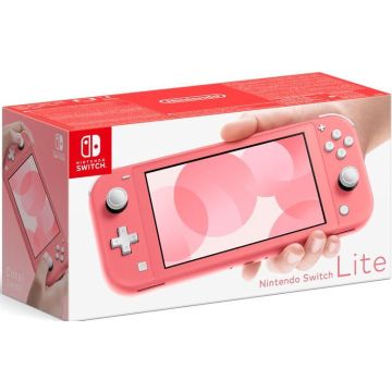 Nintendo Switch Lite Console Coral-Standaard (Switch) Gebruikt