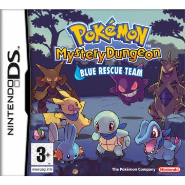 Pokémon Mystery Dungeon Blue Rescue Team-Standaard (NDS) Gebruikt
