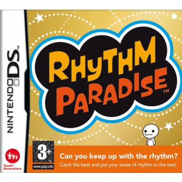 Rhythm Paradise-Standaard (NDS) Gebruikt