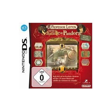 Professor Layton and Pandora's Box-Duits (NDS) Gebruikt