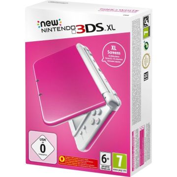 New Nintendo 3DS XL Boxed-Roze (Pink/White) (3DS) Gebruikt