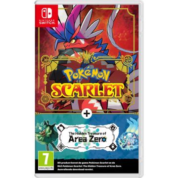 Pokémon Scarlet & Violet Bundel The Hidden Treasure of Area Zero-Scarlet Edition (Switch) Nieuw