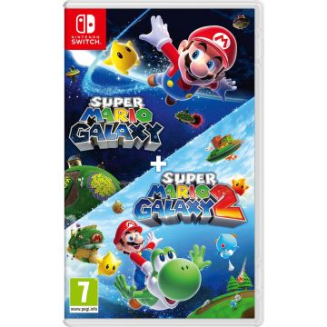 Super Mario Galaxy + Super Mario Galaxy 2-Standaard (Switch) Nieuw