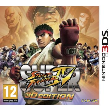 Super Street Fighter IV 3D Edition-Italiaans (3DS) Gebruikt