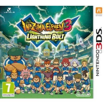 Inazuma Eleven 3 Lightning Bolt-Standaard (3DS) Gebruikt