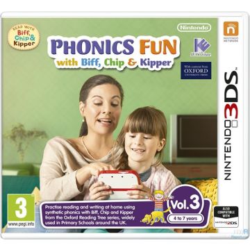 Phonics Fun with Biff, Chip & Kipper Vol. 3-Standaard (3DS) Gebruikt