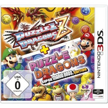 Puzzle & Dragons Z + P&D Super Mario Bros. Edition-Duits (3DS) Gebruikt