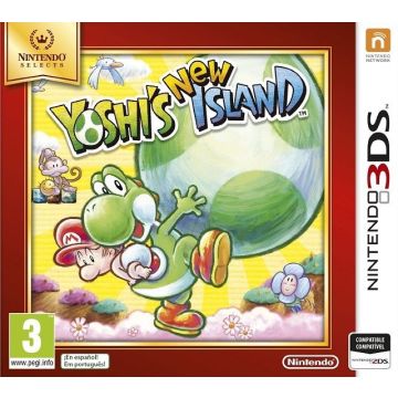 Yoshi's New Island-Nintendo Selects (3DS) Gebruikt