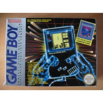Nintendo Game Boy Pack-Grijs Incl. Tetris & Link Kabel (Game Boy) Nieuw