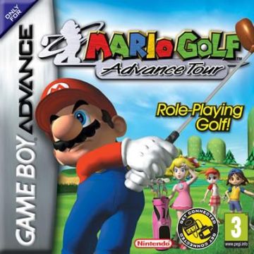 Mario Golf Advance Tour-Standaard (GBA) Gebruikt