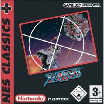 Xevious NES Classics-Standaard (GBA) Gebruikt