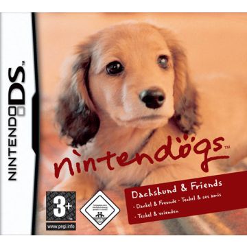 Nintendogs Dachshund & Friends-Standaard (NDS) Gebruikt
