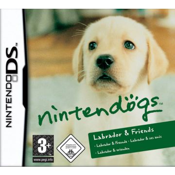 Nintendogs Labrador & Friends-Standaard (NDS) Gebruikt