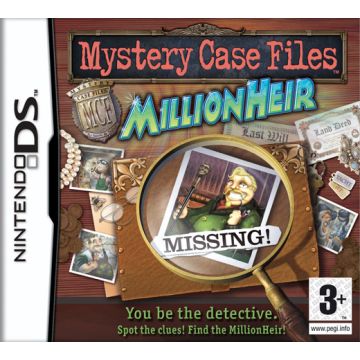 Mystery Case Files MillionHeir-Standaard (NDS) Gebruikt