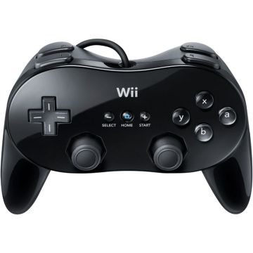 Nintendo Wii Classic Controller Pro-Zwart (Wii) Gebruikt