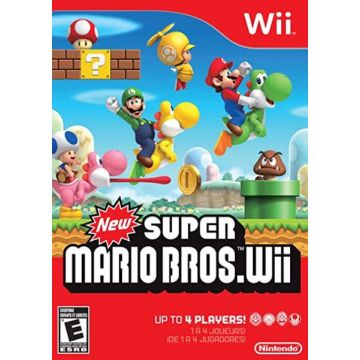 New Super Mario Bros. Wii-Amerikaans (Wii) Gebruikt