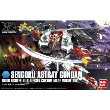 Bandai Hobby Mobile Suit Gundam Build Fighters-MBF-P02 Sengoku Astray Gundam 1/144 HGBF (Diversen) Nieuw