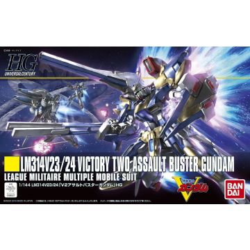 Bandai Hobby Mobile Suit Victory Gundam-LM314V23/24 V2 Assault Buster Gundam 1/144 HGUC (Diversen) Nieuw