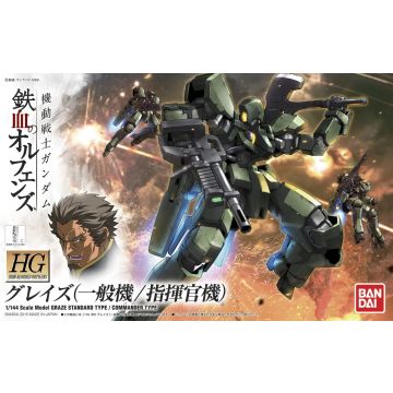 Bandai Hobby Mobile Suit Gundam Iron-Blooded Orphans-Graze (Standard/Commander) 1/144 HG (Diversen) Nieuw