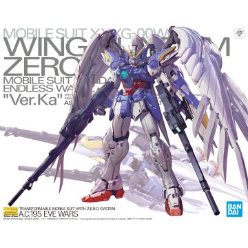 Bandai Hobby Mobile Suit Gundam Wing-XXXG-01W Wing Gundam Zero EW Ver. Ka 1/100 MG (Diversen) Nieuw