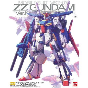 Bandai Hobby Mobile Suit Gundam ZZ-MSZ-010 ZZ Gundam (Ver. Ka) 1/100 MG (Diversen) Nieuw