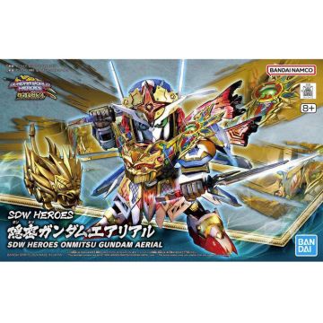 Bandai Hobby Mobile Suit SD Gundam SDW Heroes-Onmitsu Gundam Aerial (Diversen) Nieuw