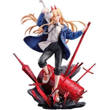 SEGA Chainsaw Man 1/7 Statue-Power & Meowy (Diversen) Nieuw