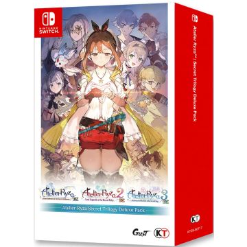Atelier Ryza Secret Trilogy Deluxe Pack-Asia Import (Switch) Gebruikt