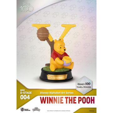Beast Kingdom Disney 100 Years of Wonder Alphabet Art Series Mini Diorama Stage-Winnie (Diversen) Nieuw