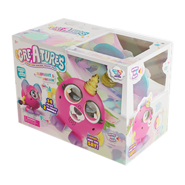 Boti Cre-A-tures: Your Own Walkin' Talkin' Pal-Elephant & Unicorn (Diversen) Nieuw