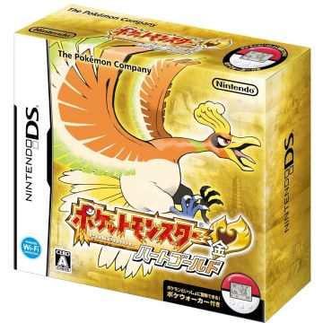 Pokémon HeartGold Version-Incl. Pokéwalker Japans (NDS) Gebruikt