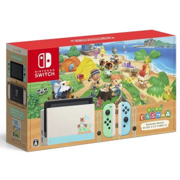 Nintendo Switch Console 2019 Bundle-Animal Crossing New Horizons (Boxed Japans) (Switch) Gebruikt