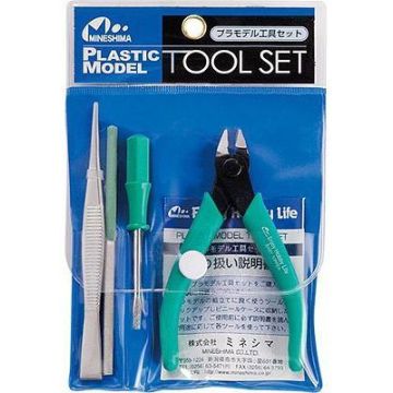 Mineshima Plastic Model Tool Set A-2-Standaard (Diversen) Nieuw