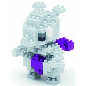 Kawada Nanoblock Pokémon Building Set-NBPM_006 Mewtwo (Diversen) Nieuw
