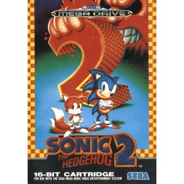 Sonic the Hedgehog 2-Standaard (Sega Mega Drive) Gebruikt