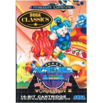 Wonder Boy III Monster Lair-Standaard (Sega Mega Drive) Gebruikt