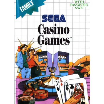 Casino Games-Standaard (Sega Master System) Gebruikt