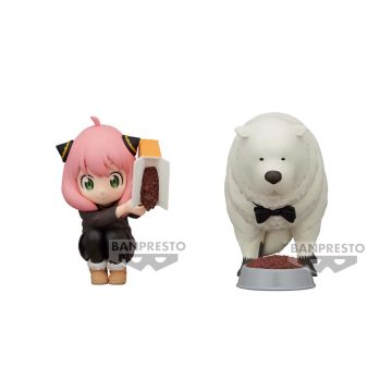 Banpresto Spy x Family Break Time Collection Figure-Anya & Bond (Diversen) Nieuw