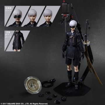 Square Enix NieR Automata Play Arts Figure-Kai Kai 9S (YoRHa No. 9 Type S DX) (Diversen) Nieuw