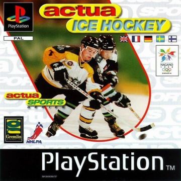 Actua Ice Hockey-Standaard (PlayStation 1) Gebruikt