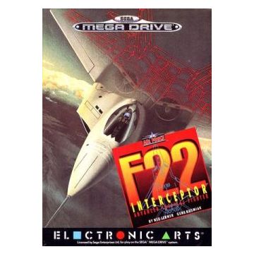 Air Force F22 Interceptor-Standaard (Sega Mega Drive) Gebruikt