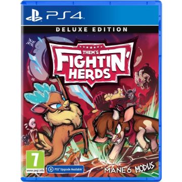 Them's Fightin' Herds-Deluxe Edition (PlayStation 4) Nieuw