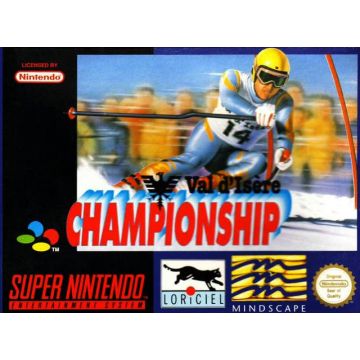 Val d'Isere Championship-Standaard (SNES) Gebruikt