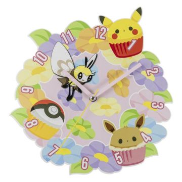 Accutime Pokémon Metal Wall Clock-Flower (Diversen) Nieuw