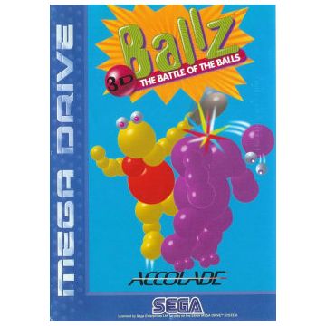 Ballz 3D-Standaard (Sega Mega Drive) Gebruikt