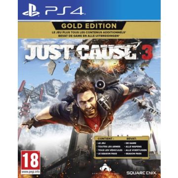 Just Cause 3-Gold Edition (PlayStation 4) Gebruikt