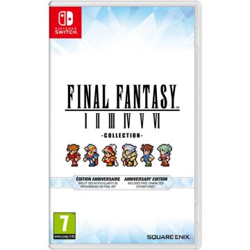 Final Fantasy Pixel Remaster Collection-Anniversary Edition (Switch) Nieuw