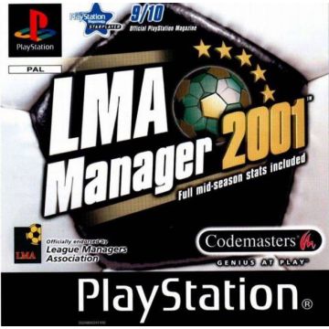 LMA Manager 2001-Standaard (PlayStation 1) Gebruikt
