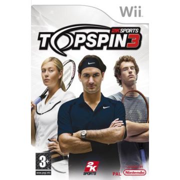 Top Spin 3-Standaard (Wii) Gebruikt